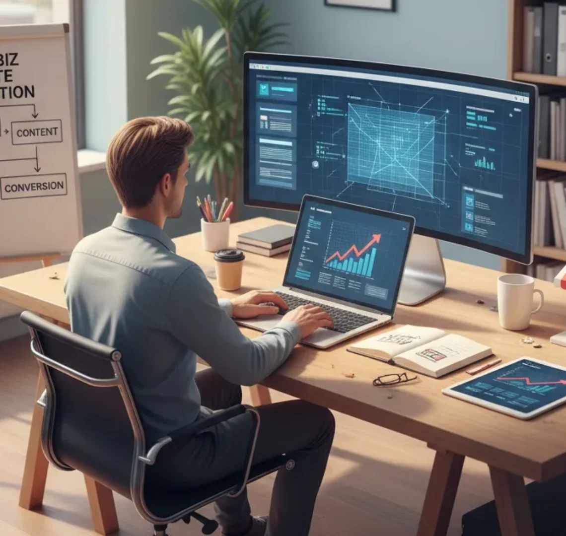 How to build and optimize a small business website