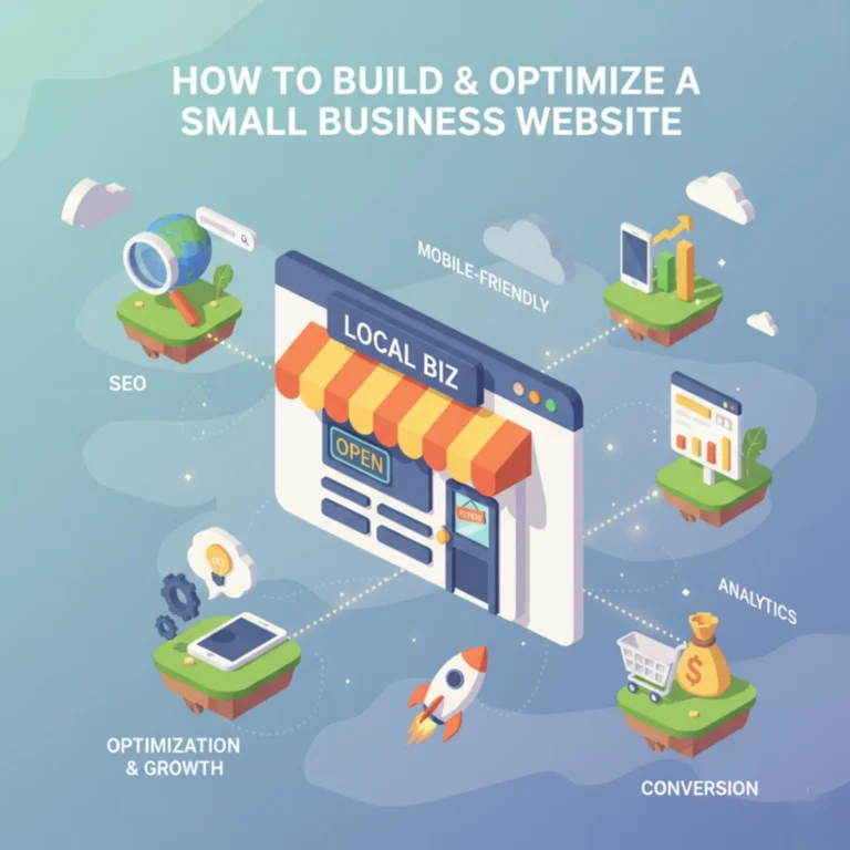 How to Build and Optimize a Small Business Website
